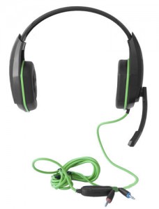   Gemix W-330 Gaming Black/Green 5