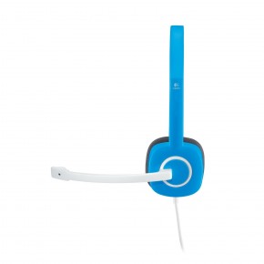  Logitech Stereo Headset H150 Sky Blue 8