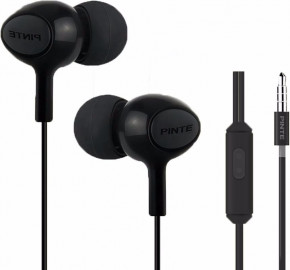  Pinte P-19 Wired Earphones Black 3