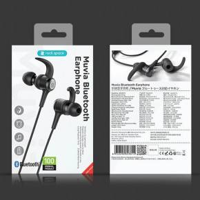  bluetooth Rock Space Muvia Earphone 3