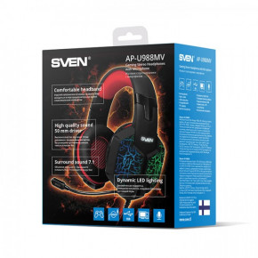  Sven AP-U988MV Black-Red 5