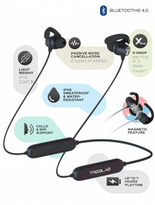  Bluetooth  Treblab N8 Black 3