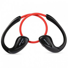  Awei A880 bluetooth red 3