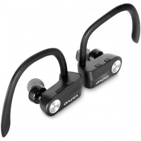  Awei T2 Twins Earphones Black (F_53648) 3