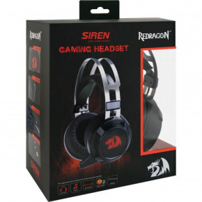  Defender Redragon Siren Black-Red 5