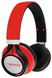  Esperanza Headphones EH159R Red