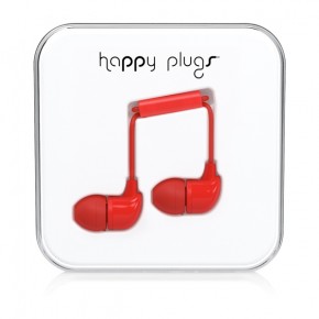  Happy Plugs Headphones In-Ear Red (7716) 3