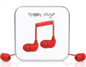  Happy Plugs Headphones In-Ear Red (7716) 4