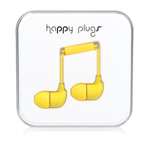  Happy Plugs Headphones In-Ear Yellow (7721) 3