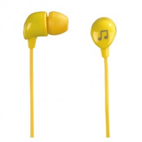  Happy Plugs Headphones In-Ear Yellow (7721) 7