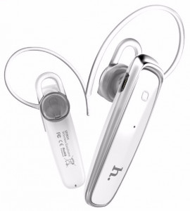 Bluetooth- Hoco EPB04 Wireless Earphone White 4