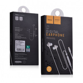  Hoco L1 Lightning Digital Earphones White 6