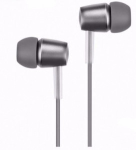  Hoco M10 Metal universal earphone with mic Grey