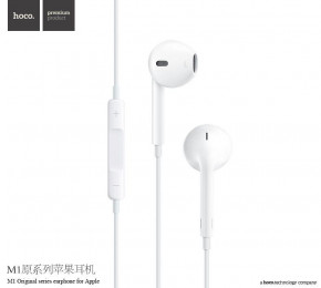  Hoco M1 original series Earphone White 6