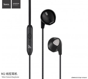  Hoco M2 Control Earphone Black