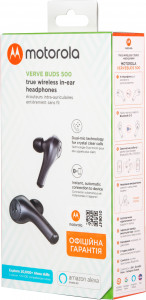  Bluetooth Motorola VerveBuds 500 Black 10