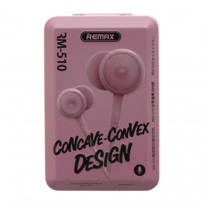    Remax Earphone RM-510 Pink  3