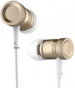  Rock Mula Stereo Earphone Rose Gold