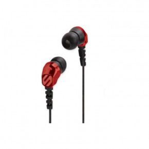  Scosche HP255MDRD Noise Isolation tapLINE II Dark/Red 3