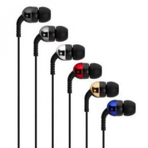  Scosche IDR355md Increased Dynamic Range Earphones with tapLINE Dark