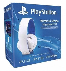  Sony PS4 Wireless Stereo Headset 2.0 White 5