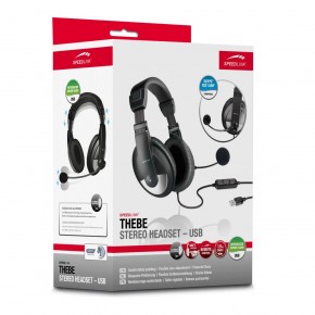  Speedlink Thebe Stereo Headset Black (SL-8776-BK-01) 5