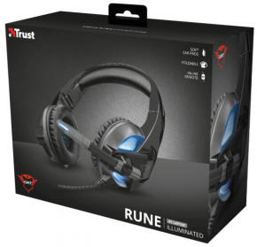  Trust GXT 410 Rune Illuminated PC Headset 6