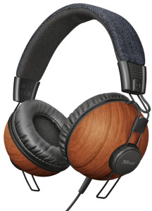  Trust Noma Headphones denim wood