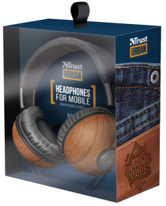  Trust Noma Headphones denim wood 6