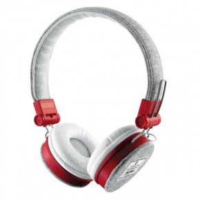  Trust Urban Revolt Fyber headphone Grey/Red 3