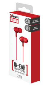  Trust Urban Ziva In-ear Red 5