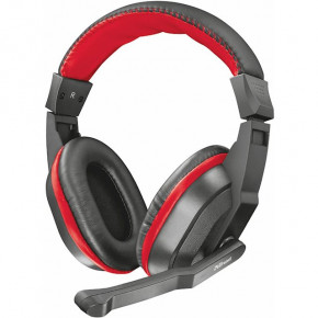  Trust Ziva Gaming Headset Black-Red (21953)