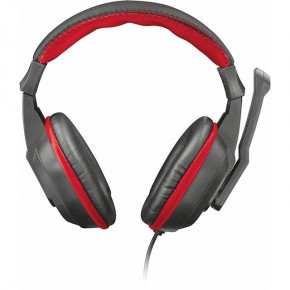  Trust Ziva Gaming Headset Black-Red (21953) 3