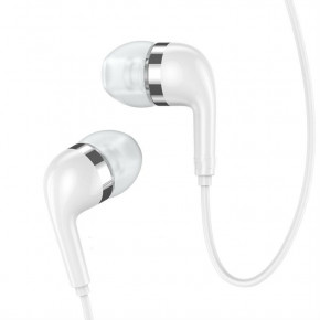  Usams EP-23 In-ear Electroplating Earphone White