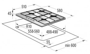    Gorenje G6N 41 IB 3