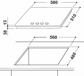   Indesit  THP 642 IX/I EE 3