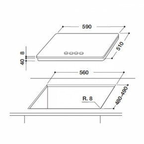   Whirlpool GOS6415/NB   3