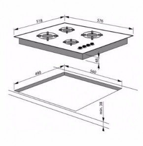    Amica PG0620S 3