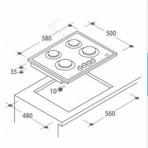    Amica PG6510X 3