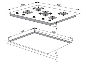    Amica PG9511XPR 3