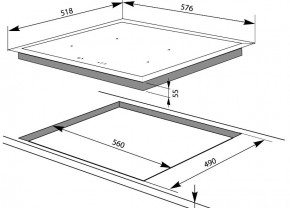    Amica PI6543KH 6