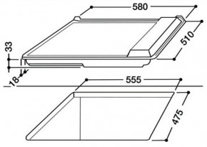    Amica PIM640AS-IX 5