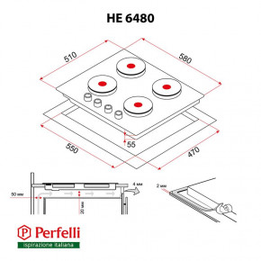   Perfelli HE 6480 WH 6