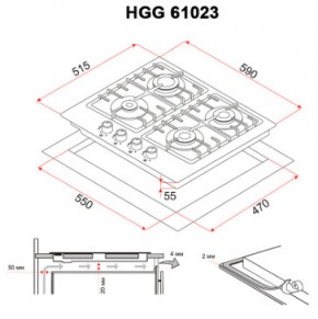    Perfelli HGG 61023 BL 8