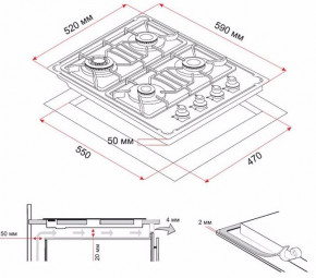   Perfelli HGG 61223 WH 3