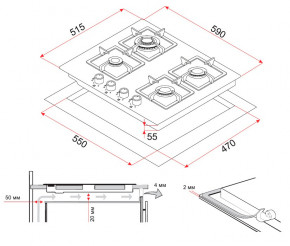   Perfelli HGG 61283 WH 3