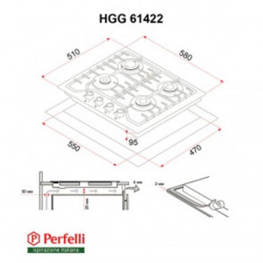   Perfelli HGG 61422 BL 7