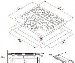   Perfelli HGG 61443 WH 3