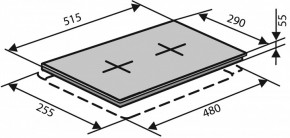    Ventolux HSF320G T (WH) 3 6