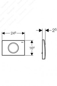   Geberit Delta11 115.120.21.1